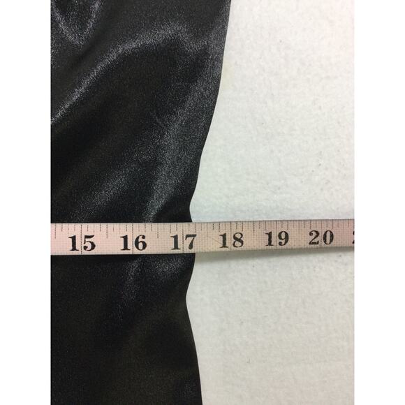 AW BRIDAL 14 1X plus black metallic Serena bridesmaid halter maxi dress NEW B157 - Picture 8 of 9